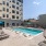 pool deck with lounge chairs