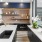 Spacious resident kitchen with windows