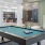 Spacious lounge with ample seating and billiards and games