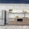 Ample kitchen space with a popcorn machine